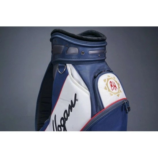 BEN HOGAN 6-WAY DIVIDER GOLF CART/STAFF BAG, BLUE WHITE ~ L@@K!! - Image 3