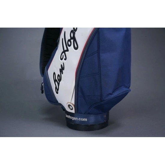 BEN HOGAN 6-WAY DIVIDER GOLF CART/STAFF BAG, BLUE WHITE ~ L@@K!! - Image 2