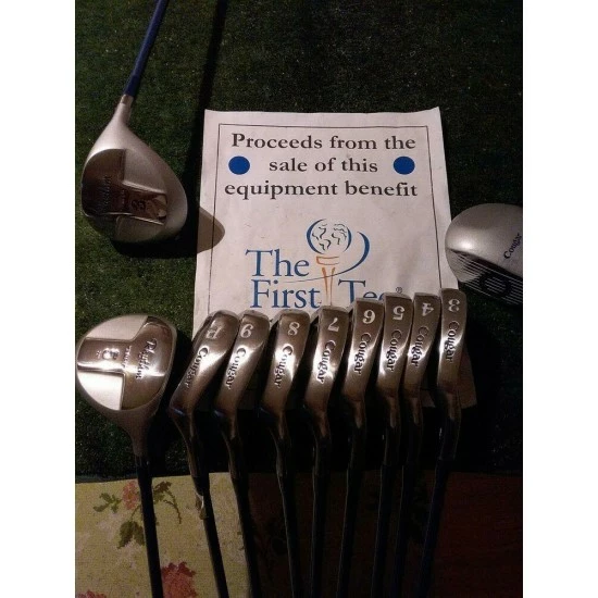 Cougar Ladies Rhythm Full Set (3-PW, Driver, 3W&5W) Ladies Graphite Shafts NEW!!