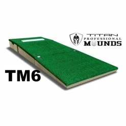 6 Inch Portable Youth Baseball Pitching Mound W Modular Base For Ages 8-12 12U