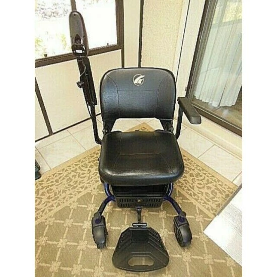 GOLDEN LITERIDER PTC GP-162 MOTORIZED TRANSPORT SCOOTER POWER CHAIR ~ WITH RAMP!