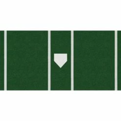 Trigon ProTurf Baseball 6' X 12' Green Mat Batters Box