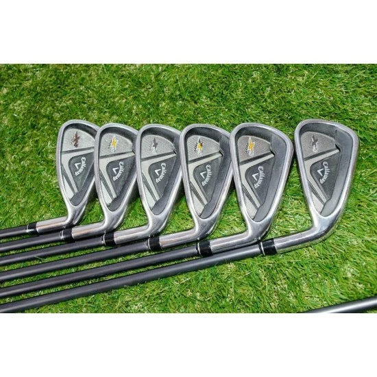 Callaway X2 Hot Iron Set 4hy 5-p Right Handed 37" Graphite Regular New Grip