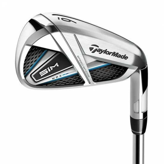 Men's Right Handed SIM Max Regular Flex Graphite/Steel Shaft Iron Set - Image 6