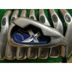 Callaway X-18 Golf Iron Set 3-PW Regular Flex Graphite Shaft System 75i