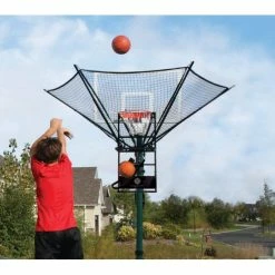 Basketball Shot Trainer Rebound Training Aid Practice Fits On Home Hoop Systems