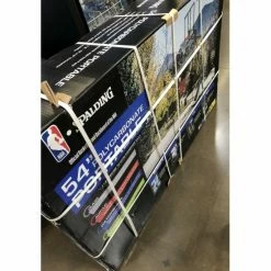 Spalding NBA 54" Portable Basketball Hoop With Polycarbonate Backboard