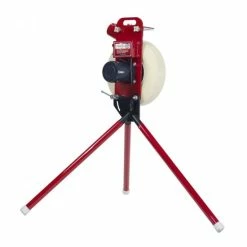 First Pitch Baseline Pitching Machine Baseball Softball Combo 20 70mph