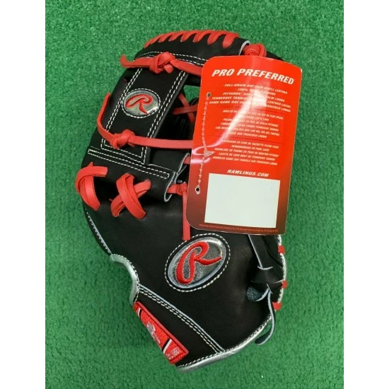 Rawlings Pro Preferred 11.75" Francisco Lindor Platinum Infield Glove PROSFL12B - Image 3