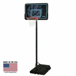 Adjustable Portable Basketball Hoop Outdoor Backboard Court Rim Nylon Net