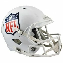 NFL Shield Logo Football Authentic Full Size Speed Helmet Footballhelm Play