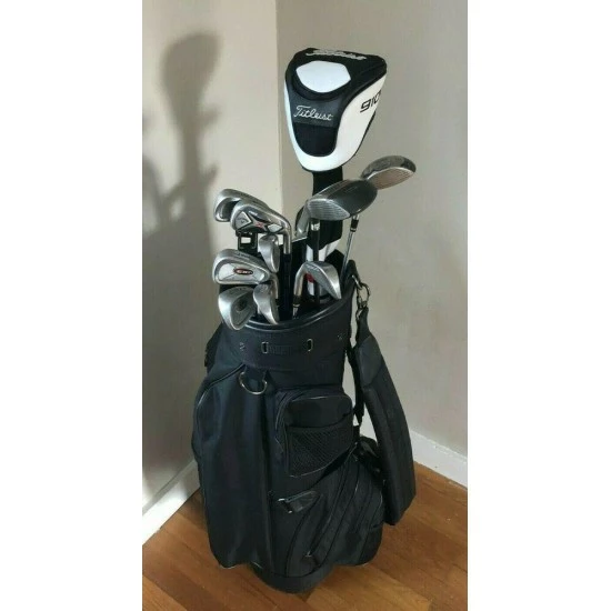 Complete Golf Club Set & Bag, Righty, Cobra, Titleist, Callaway & More + Extras