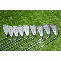 Callaway X-14 Steelhead Iron Set 3-9 PW SW Right Handed 37.25" Steel Stiff Calla
