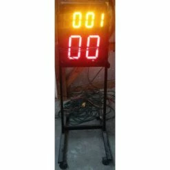 MacGregor BSN Wireless Shot Clock W/ Remote AC Adapter Stand Battery GUARENTEE