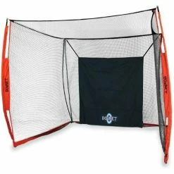 BowNet Baseball Softball The Cube 8 Foot Hitting Training Cube Backstop