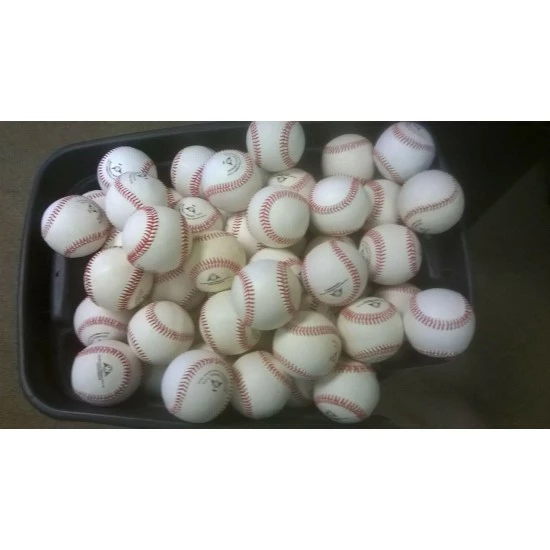 20 DOZEN Closeout Cosmetic Blem ALL LEATHER GAME BASEBALLS PRICED TO SELL FAST!