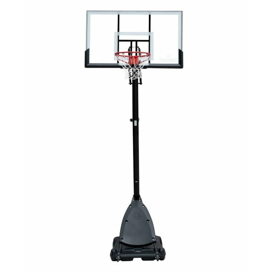 54" Portable Basketball System Adjustable Hoop Backboard Net Pole Polycarbonate - Image 4